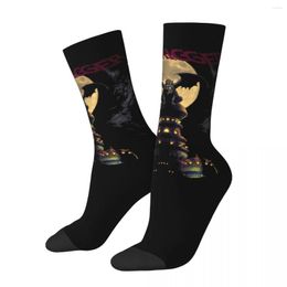 Men's Socks Funny Compression Sock For Men Magus's Tower Classic Hip Hop Vintage Chrono Trigger Game Happy Seamless Printed Boys Crew