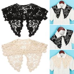 Scarves Detachable Wraps Lace Shirt False Collar Women Shawl Fake Mini Cape Doll