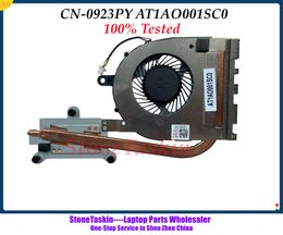 Pads StoneTaskin High quality CPU Cooler CN0923PY AT1A0001SC0 For Dell Inspiron 15 5558 5559 Laptop Heatsink Cooling Fan Tested