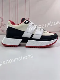 2023 new top Hot Designer Trainer Sneakers Casual Shoes Black White Men Women Platform Fashion Shoes Leather Rubber Walking Outdoor