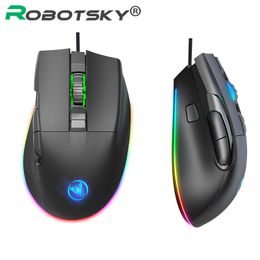 Mice Gaming Mouse USB Computer Mouse Gamer Silent Mause With Backlight Cable For PC Laptop USB Wired Macro Defines Gaming Mouse