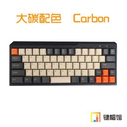 Keyboards Minila keycaps PBT keycap set carbon side print Blank keys OEM profile