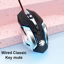 Mice Xiaomi Wire Gaming Mouse Silent Mause Ergonomic 4 Keys Backlit Magic Mouse For Laptop Computer PC Gamer Silent Mouse For Girl