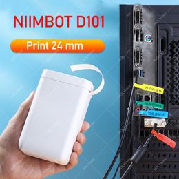 Printers Label Maker NiiMbot D101 Portable Wireless Connexion Label Printer Tape for Phone Tablet Easy to Use Office Home Organisation