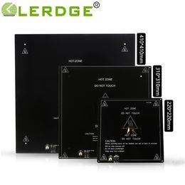 Scanning LERDGE 3D Printer Parts 3mm Aluminium Substrate Hotbed MK2A Heated Hot bed Plate Heating Platform Accessories 220mm 310mm