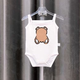 23ss newborn onesie designer baby clothes new baby clothes Baby sling bag butt suit crawl suit bear logo printing climbing suit one-piece ha clothes newborn clothes