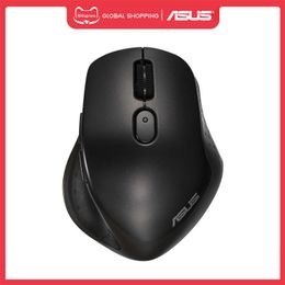 Mice ASUS MW203 Optical Mini Portable Mouse Black Blue 2.4Ghz USB Wireless BT 3.0/5.0 1000 / 1600 / 2400DPI Mice For PC Laptop