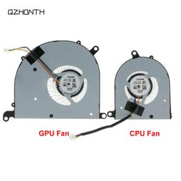 Pads Laptop NEW CPU GPU Cooling Fan For MSI PS63 Modern 8RC 8SC GTX1050 16S1CPU MS16S1