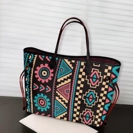 Evening Bags Traditional Ethnic African Print Women Handbags Casual Lady Shoulder Bag Large Capacity Female's Top-handle Woman Party