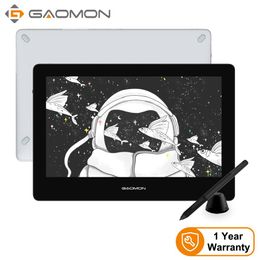 Tablets GAOMON PD1320 13.3Inch Portable Monitor Full Laminated HD 86% NTSC Colour Gamut Graphics Tablet Display for Drawing Painting