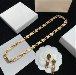 Designer Jewelry B letters zipper head Pendant thick chain Gold plated men Punk style necklace shiny Jewelry new designed B-06