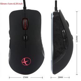 Mice 2400DPI Heating Hands Mouse Ergonomic Optical Wired Mice for Warmer for Palm Fingers for Laptop Desktop Notebook W3JD