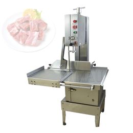 1500W Electric Bone Sawing Machine Commercial Tabletop Bone Cutting Machine Lamb Bone Cutter Cut Trotter/Ribs/Frozen Meat