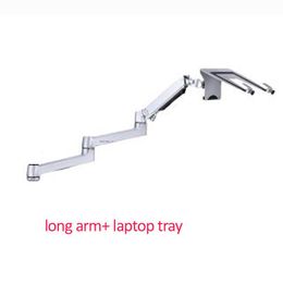 Stand long arm +laptop tray for DL8013LP 7013 part accessory laptop Desktop stand extension arm Mechanical Spring Aluminium