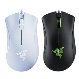 Mice AoonKen Razer DeathAdder Essential Wired Gaming Mouse Mice 6400DPI Optical Sensor 5 Independently Buttons for Laptop PC Gamer