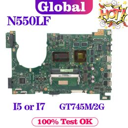 Motherboard KEFU Notebook Mainboard For ASUS N550LF N550L Q550LF Q550L Laptop Motherboard i54200U i74500U GT745M/2G MAIN BOARD TEST OK