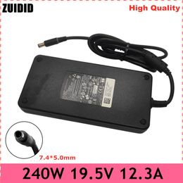 Adapter 19.5V 12.3A 240W GA240PE100 Power Charger Laptop Adapter For Dell Alienware M15x M17x M18X R2 X51 M4700 M6700 M6800 J938H J211H