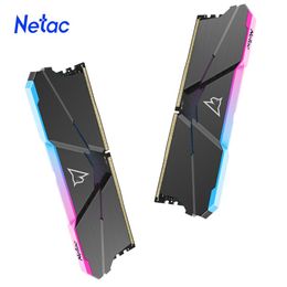 RAMs Netac RGB DDR4 8GB 16GB 8GBx2 16GBx2 DDR 3200MHz 3600MHz Dual Channel Ram Kit Gaming Memory Module Ram Desktop Motherboard