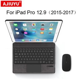 Keyboards Keyboard Case For iPad Pro 12.9" 2017 2015 1th 2th A1670 A1671 A1584 A1652 Tablet Bluetooth Keyboard Touch Pad Smart Cover