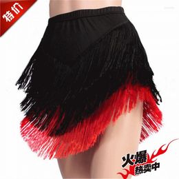 Stage Wear 1pcs/lot Woman Latin Dancing Skirt Adult Dance Ballroom Salsa Fringe Skirts