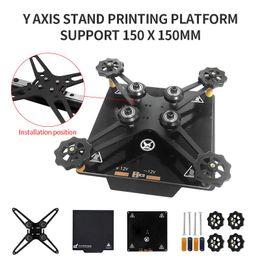 Scanning 3D Printer Accessories Y Axis Stand Printing Platform Support 150mm 15cm for Ender 3 Cr10 Y Axis Parts Assemble kit DIY kit