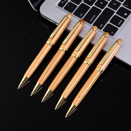 Retro Bamboo Ballpoint Pen Environmental Protection Wood Solid Office Supplies Advertising