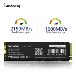 Drives Fanxiang M2 SSD NVMe 128GB 256gb 512gb 1tb 2tb SSD M.2 2280 PCIe 3.0 SSD Internal Solid State Drive Disc for Laptop Desktop PC