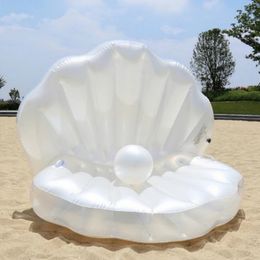 Sand Play Water Fun Inflatable Pool Floating Summer Lounge Bed Water Swimming Pool Accessories Air Sofa Outdoor Sports Foldable Inflatable Bed 230526