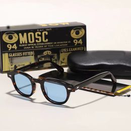 Óculos de sol Johnny Depp Homens polarizados Mulheres da marca de luxo Lemtosh Sun Glasses Vintage Acetato Frame Driver 230526