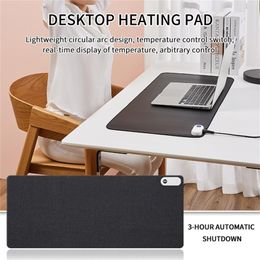 Rests Winter Mouse Pad Warming Mousepad Threespeed Temperature Keyboard Mat Desk Mousepad For Desktop Office Table Laptop Mousepad