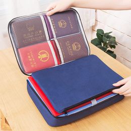 Briefcases Grote Capaciteit Waterdichte Document Zakken Multifunctionele Home Reizen Organizer Holder School Office Business Andsmap Su