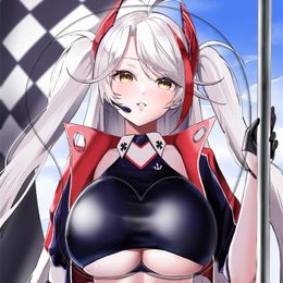 Rests Azur Lane Prinz Eugen (final lap) 3D Sexy Big Oppai Mouse Pad Nonslip Mat Cute Mousepad with Soft Wrist Rest Silicone