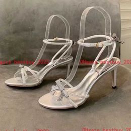 2024 Quality Designers Heels New Womens Sandals Heels Crysta Buckle Party Wedding Dress Shoes Sexy Back Strap Leather Sole Sandal Fashion Versatile