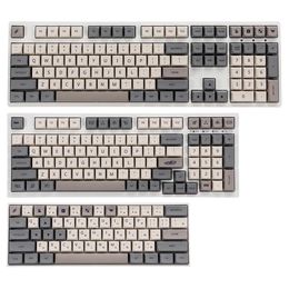 Accessories 126 Keys Keycaps PBT Sublimation XDA Height Mechanical Keyboard Keycaps for Cherry MX Switch 61/64/68/87/104/108 6.25u Mini Keys