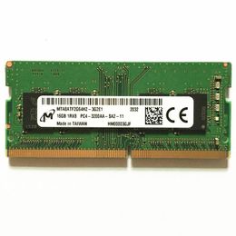 RAMs Micron DDR4 RAM 16GB 3200 SODIMM Laptop Memory 16GB 1RX8 PC43200AASA211 1.2V