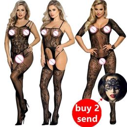 20% OFF Ribbon Factory Store Large size black women's underwear sexy without revealing sleeves between buttocks transparent and private body suit