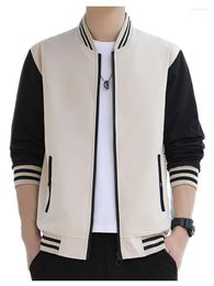 Men's Jackets Men Casual Sport Jacket Baseball Coat Slim Fit Unisex Uniform Bomber Oversized Couple M-5XL