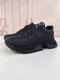 New Luxurys Designer flat sneaker trainer casual shoes leather white letter overlays fashion platform mens womens low sneakers