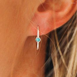 Stud Earrings CAOSHI Contracted Delicate Female Fashion Accessories For Daily Wear Silver Color Jewelry Engagement Ceremony