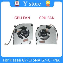 Pads New Original CPU Cooling Fan GPU Fan For Hasee G7CT5NA G7CT7NA Z8CT7NA Z8CT7NT Z8CR7N1 Cooler DFS5K221153711 631NH503201