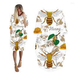 Casual Dresses Women Cartoon Animal Print Plus Size Long Sleeve Fashion Woman Clothes Streetwear Christmas Ladies Clothing Female Dress