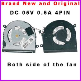 Pads Laptop Cooling Fan Cooler Radiator for HP Envy X360 13MBD 13BD 13TBD 13ZAY 13AY TPNC147 L94511001 ND75C39 19H06