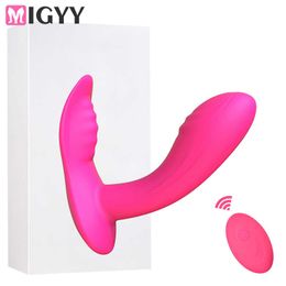 Wearable Butterfly Dildo Vibrator Spot Sex Toys for Women Clitoris Remote Control Panties Vibrating