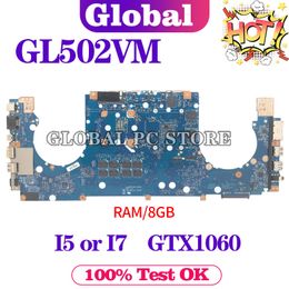 Motherboard KEFU Notebook S5VM Mainboard For ASUS S5V GL502VML GL502VMK GL502VMZ GL502VM GL502V GL502 Laptop Motherboard I5 Or I7 8GBRAM