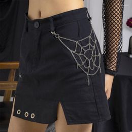 Belts Punk Chain JeanChain Y2k Pant SpiderWeb Skirt Belt Gothic