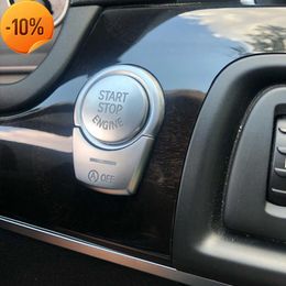 New Car Hand Brake Trim Sticker Warning Light button Start/Stop Engine Button Knob Cover Designed For BMW 5 6 7 Series GT5 X3 X4