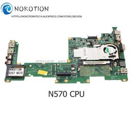 Motherboard NOKOTION MBSFV06002 MB.SFV06.002 DA0ZE6MB6E0 For ACER D257 ZE6 Laptop Motherboard N570 CPU DDR3