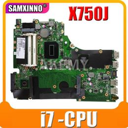 Motherboard For ASUS A750J K750J K750JB X750JB X750JN R751JB laptop Motherboard Mainboard i74500 GT840M/2GB