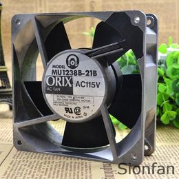 Pads For authentic Japanese Oriental ORIX MU1238B21B 12CM 115V 12.5/11.5W AC fan Test Working