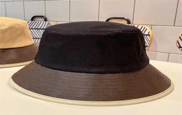 Projektantka Bucket Hat Men Kobiety czapki czapki luksusowe moda unisex czapki cztery sezony rybak sunhat unisex na zewnątrz swobodne wysokie Quality 7246757
